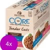 Wellness Core Tender Cuts Tuna Selection – Kattenvoer – 4 X Tonijn 6×85 G