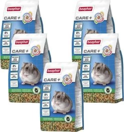 Xtra Vital Care Plus Dwerghamster – Hamstervoer – 5 X 250 G