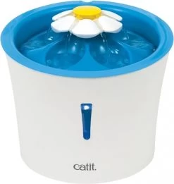 Cat-It Senses 3.0 Flower – Drinkfontein Kat – Wit/Blauw – 3 L