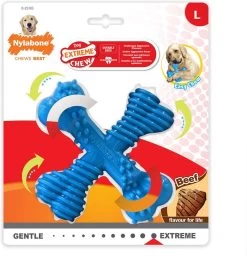 Nylabone Blauw – – Large Voor Honden Tot 23kg