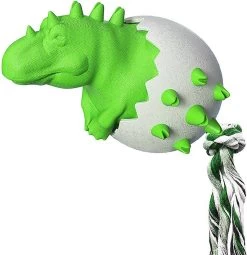 Bijtspeelgoed Voor De Hond Dinosaur Egg – Groen