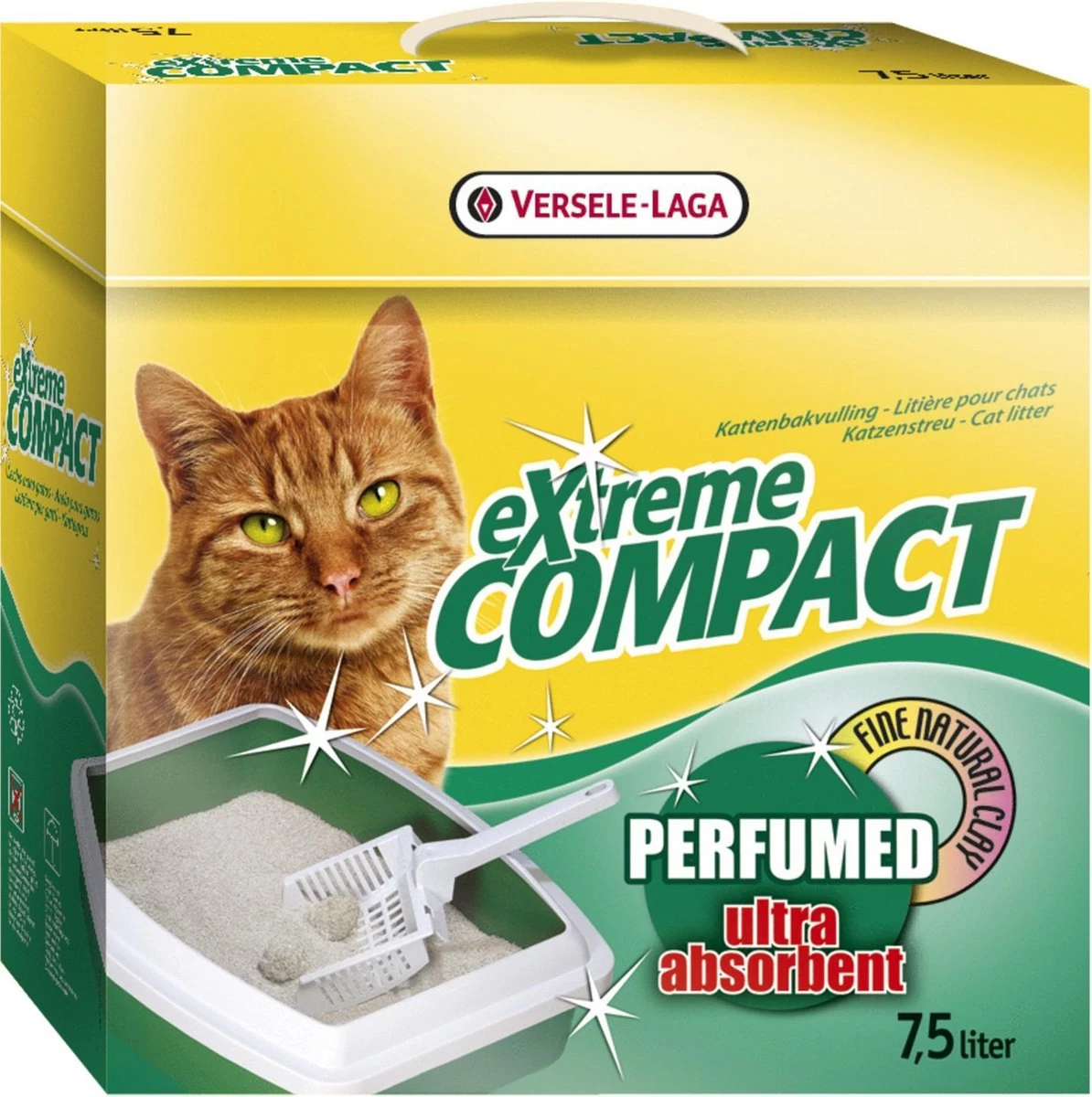 Versele-Laga Extreme Compact Geparfumeerd – Kattenbakvulling – 7.5 L 3 Versele-Laga Extreme Compact Geparfumeerd – Kattenbakvulling – 7.5 L