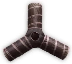 Adabol Knaagdier Speeltunnel – Konijnen Speelgoed – Cavia Speelgoed – Hamster Speelgoed – Konijnen Tunnel – Cavia Tunnel – Hamster Tunnel – 3 Gangen – 50 Cm Lengte