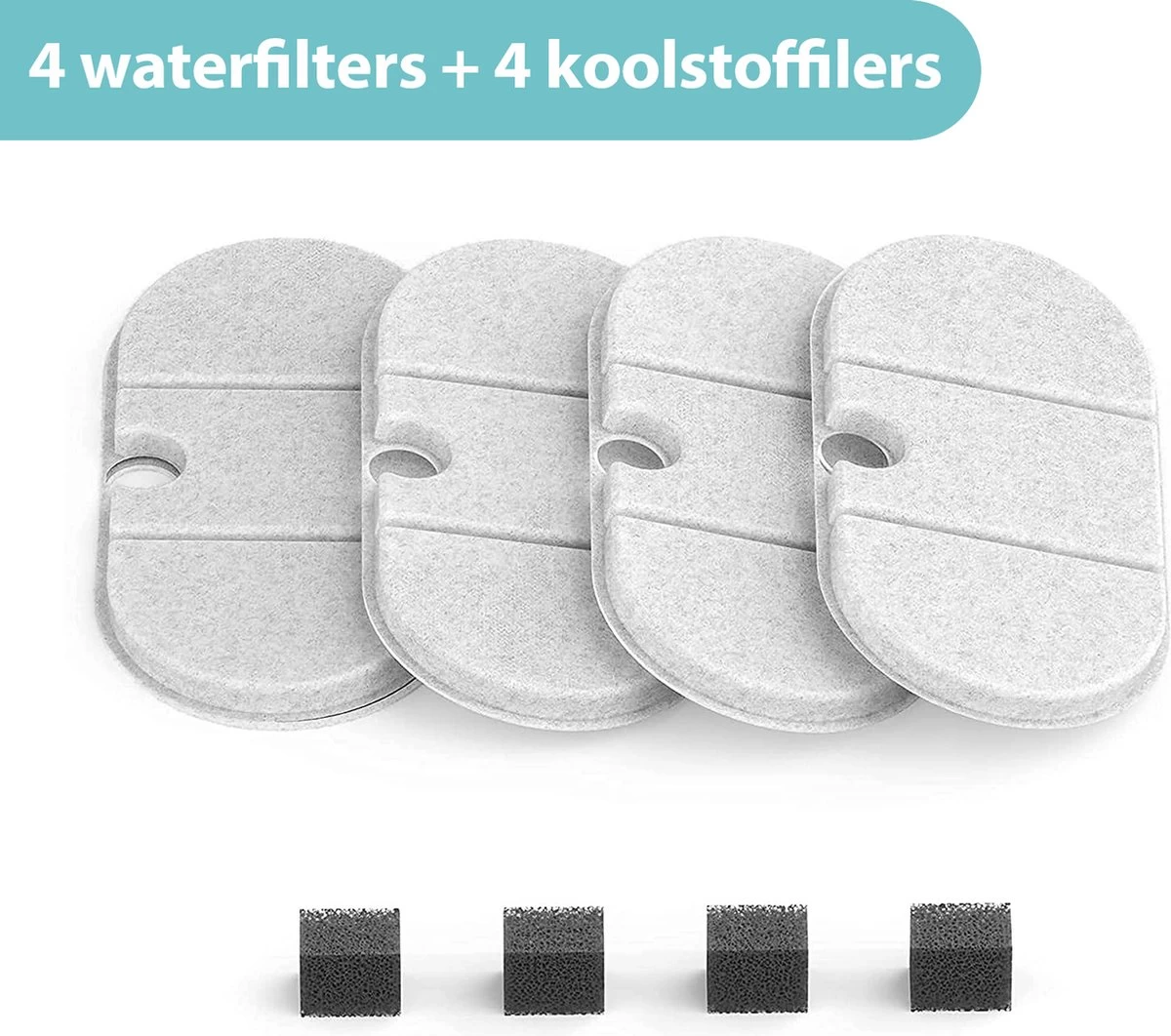 PetHero 2 – 4x Filter Voor Drinkfontein Voor Kat Of Hond 3 PetHero 2 – 4x Filter Voor Drinkfontein Voor Kat Of Hond