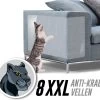 Johannes & Co Anti Krab Katten Meubel Bescherming – Bescherming Tegen Krabschade – 8 Stuks XXL Formaat -Flamingo Winkel 1200x1098