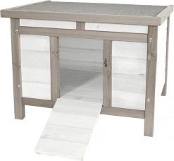 Duvo+ Woodland Konijnenhok Howie 2 Cottage 60x50x47cm