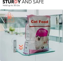 Mewoofun Kat Venster Hangmat Gemakkelijk Vouw Sterke Stalen Frame Krachtige Zuignap Machine Wasbaar Mat Huisdier Opknoping Bed