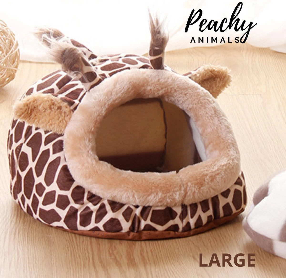 PEACHY® Animals – Cavia Huisje – Large – Bruin – Cavia Hok – Knaagdier Huisje – Wasbaar – Uitneembaar Kussentje – Guinea Pig – Rat – Gerbil – Egel – Cavia 3 PEACHY® Animals – Cavia Huisje – Large – Bruin – Cavia Hok – Knaagdier Huisje – Wasbaar – Uitneembaar Kussentje – Guinea Pig – Rat – Gerbil – Egel – Cavia