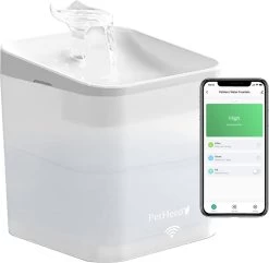 PetHero 4 – Drinkfontein Kat/Hond – Slimme Waterfontein Met App – 2,8L