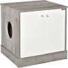 PawHut Kattenbak Met Deuropening D31-028 -Flamingo Winkel 1200x1200 14