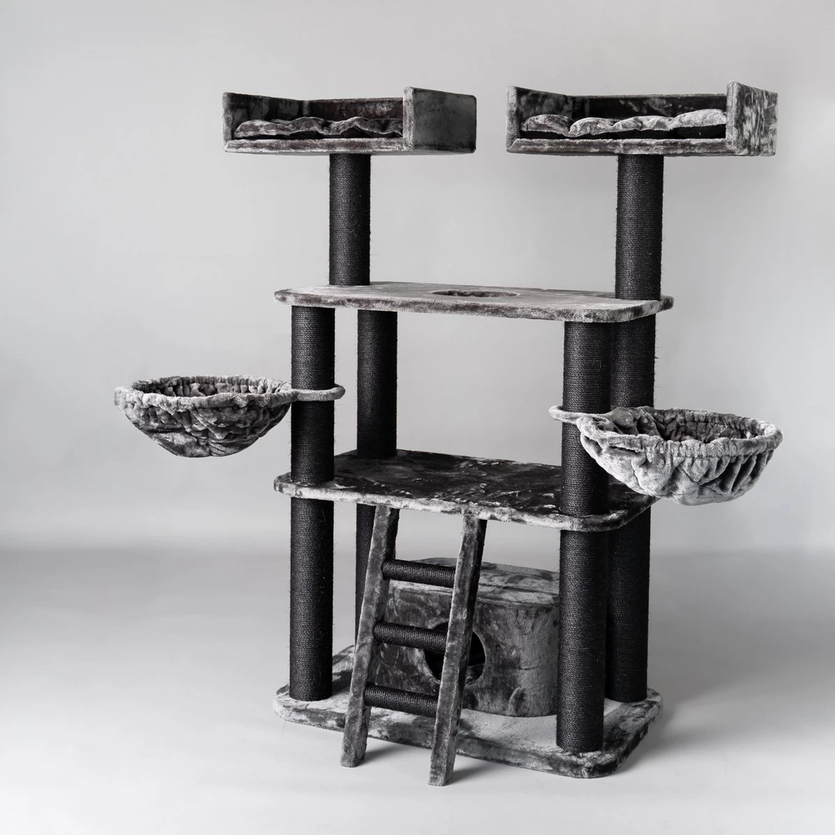 RHRQuality Krabpaal Panther XXL Blackline Donkergrijs – Krabpaal Voor Grote Katten Zoals Maine Coon, Ragdoll Of Noorse Boskat 3 RHRQuality Krabpaal Panther XXL Blackline Donkergrijs – Krabpaal Voor Grote Katten Zoals Maine Coon, Ragdoll Of Noorse Boskat