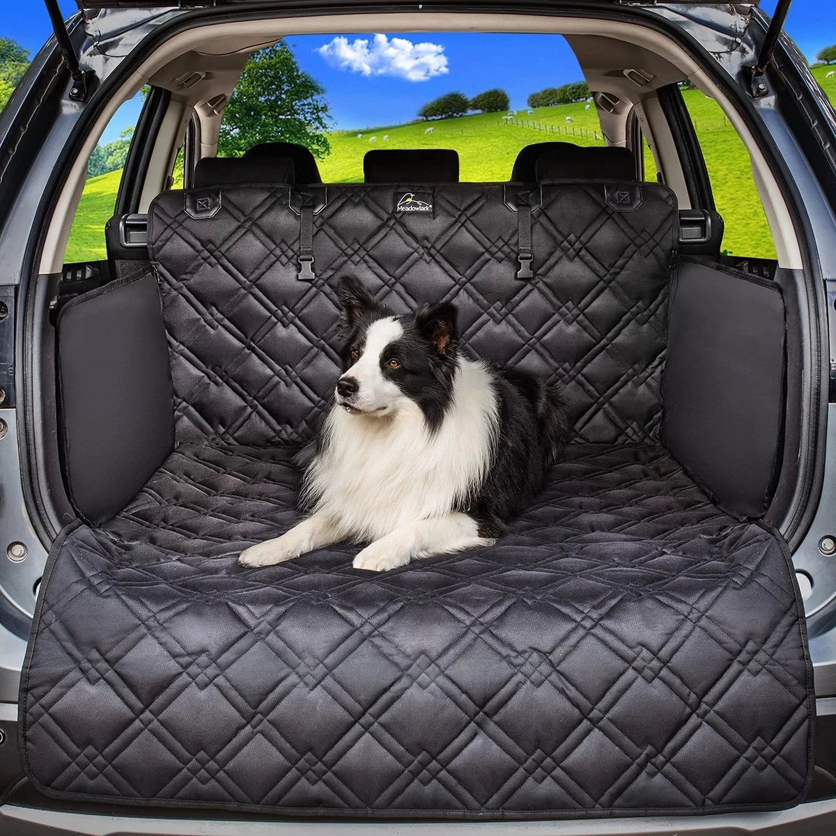 Meadowlark® Kofferbakbescherming Voor Honden – Waterdicht! Kofferbak Hondendeken Voor Auto, Combi, Bestelwagen & SUV, Kofferbakdeken Voor De Hond Met Zijbescherming En Bumperbescherming, Extra Sterk Gewatteerd! 3 Meadowlark® Kofferbakbescherming Voor Honden – Waterdicht! Kofferbak Hondendeken Voor Auto, Combi, Bestelwagen & SUV, Kofferbakdeken Voor De Hond Met Zijbescherming En Bumperbescherming, Extra Sterk Gewatteerd!