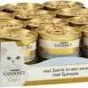 24x Gourmet Gold – Luxe Mix Zeevis – Kattenvoer – 85g -Flamingo Winkel 1200x610