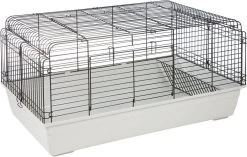 Flamingo Kooi Sprinter 120 – Wit – 120 X 60 X 56 Cm