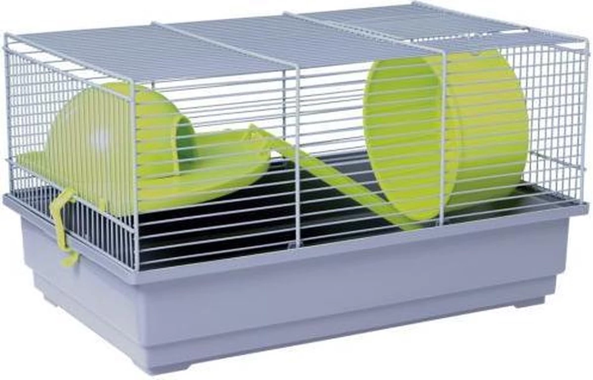 Voltrega – Kooi Voor Russische Dwerghamsters – 114 Grijs Groen – 39×25.5×22 Cm 3 Voltrega – Kooi Voor Russische Dwerghamsters – 114 Grijs Groen – 39×25.5×22 Cm