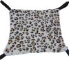 Knaagdierenspeelgoed – Hangmat Voor Knaagdieren – Pluche Luipaard Print – Afmeting: 35 Cm. -Flamingo Winkel 1200x829 2