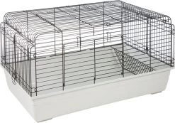 Flamingo Kooi Sprinter 100 – Wit – 100 X 57 X 54 Cm