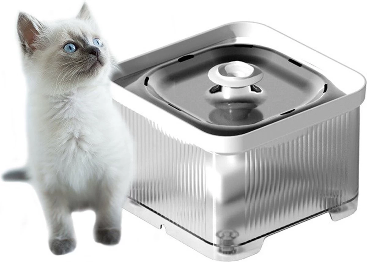 Pets Pride Drinkfontein Kat & Hond – Waterfontein 3L – Keramische Pomp – Stille Kattenfontein 3 Pets Pride Drinkfontein Kat & Hond – Waterfontein 3L – Keramische Pomp – Stille Kattenfontein