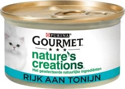 Gourmet Nature’s Creations – Kattenvoer Natvoer – Tonijn – 24 X 85 Gr