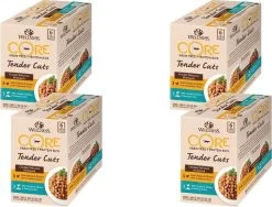 Wellness Core Tender Cuts Chicken Selection – Kattenvoer – 4 X Kip 6×85 G