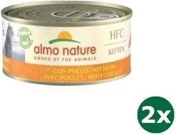 Almo Nature Cat Kitten Kip Kattenvoer 48x 70 Gr
