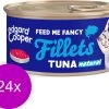 24x Edgard & Cooper Kattenvoer Fillets Tonijn 70 Gr