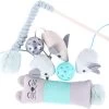 Kattenspeelgoed – 7-delig – Kattenspeeltjes – Blauw – Intelligentie – Speelgoed Voor Katten – Kattenhengel – Speelmuisjes – Kattenspeeltjes -Flamingo Winkel 1200x997