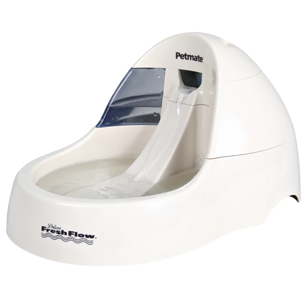 Petmate – Set: Drinkfontein & 2 Reserve Filters – Fresh Flow Deluxe Drinkfontein 3 L 3 Petmate – Set: Drinkfontein & 2 Reserve Filters – Fresh Flow Deluxe Drinkfontein 3 L