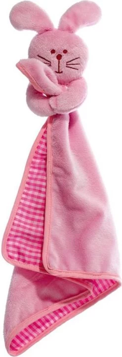 Roze Konijn Hondenspeelgoed Knuffel 40cm