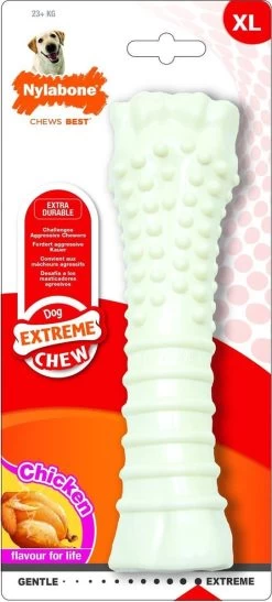 Nylabone Harde Bijters Kluif – Kip – Voor Honden Tot 30 Kg