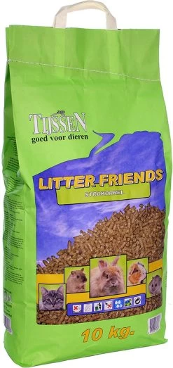 LITTER FRIENDS KNAAG 10 KG STROKORREL