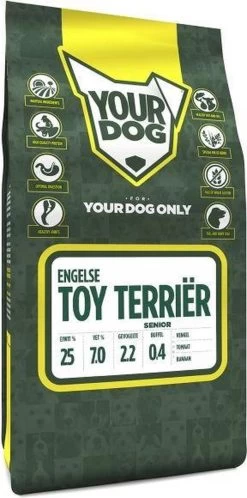Yourdog Engelse Toy TerriËr Senior (3 KG)