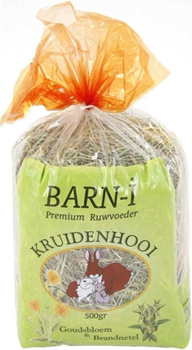Barn-i Kruidenhooi Goudsbloem/brandnetel – 500 Gr – 6 Stuks 3 Barn-i Kruidenhooi Goudsbloem/brandnetel – 500 Gr – 6 Stuks