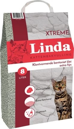 Linda Xtreme Kattenbakvulling – 8 Liter – Klontvormend