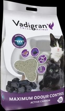 Vadigran Maximum Odour Control Kattengrit 12kg