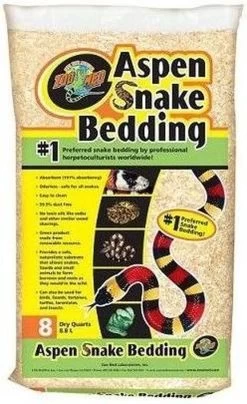 Zoo Meds Aspen Snake Bedding – Bodembedekking – 26,4 L