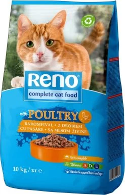 Reno Kattenvoer – Kattenbrokken Met Gevogelte – 10 Kg
