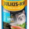 Julius K9 – Kattenvoer – Blikvoer – Natvoer – Adult – Forel – 10 X 415g -Flamingo Winkel 803x1200 1