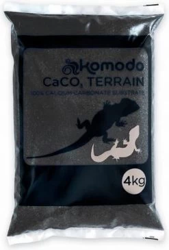 Komodo Caco Zand – Bodembedekking – 4 Kg – Zwart