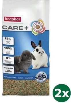 BEAPHAR 2×10 Kg Care+ Konijn
