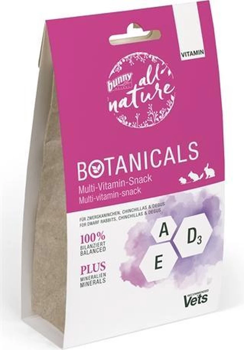 Bunny Nature Botanicals Multivitamine Snack 150 Gr 3 Bunny Nature Botanicals Multivitamine Snack 150 Gr