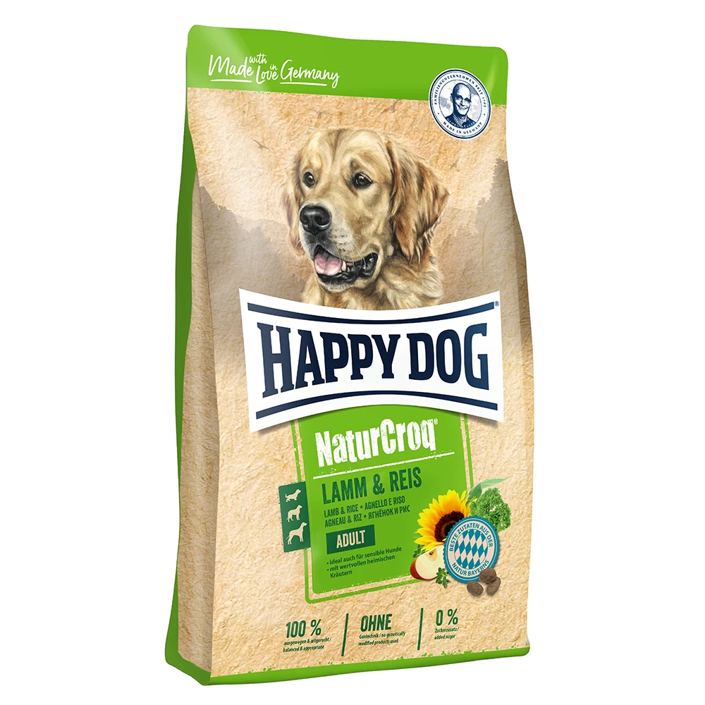 2x15kg Lam & Rijst Happy Dog NaturCroq Hondenvoer 3 2x15kg Lam & Rijst Happy Dog NaturCroq Hondenvoer