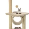 VidaLife Kattenkrabpaal Met Sisal Krabpalen 65 Cm Beige -Flamingo Winkel 859x1200