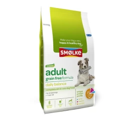 Smolke Adult Grain Free Formula Kip&Lam&Vis – Hondenvoer – 3 Kg Graanvrij