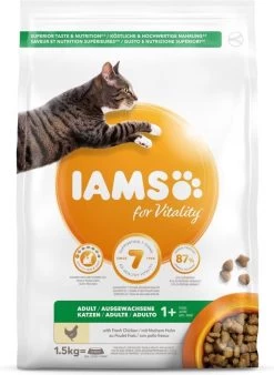IAMS Adult Kip Kattenvoer 1,5 Kg – Merken