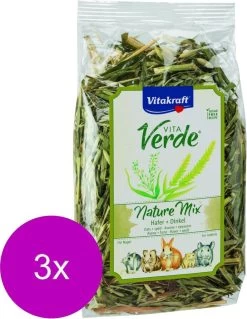 Vitakraft Vita-Verde Haver En Graan – Knaagdiersnack – 3 X 100 G
