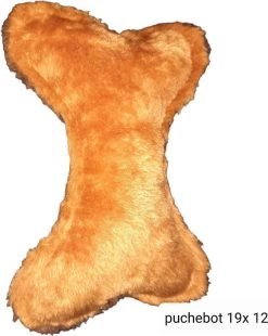 Abany Quality Design – + Gratis Kronch Original 175 Gr – SALE – Groot Pluche Bot Met Piep – Hondenspeelgoed – Hond – Speelgoed – Puppy – Leuk Speelgoed Hond – Apporteren – Volwassen Hond – 19×12 Cm Doorsnede