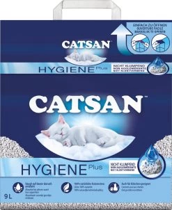 CATSAN Kattenbakvulling Hygiene Plus, Klontervrij, 9 L