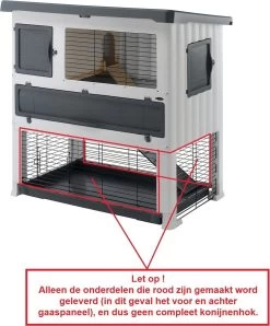 Ferplast Grand Lodge 140 Konijnenhok Onderdeel Draad Raster