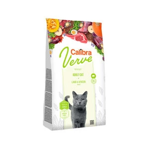 Calibra Verve Graanvrij Adult 8 + Kattenvoer – Lam En Hert – 3,5 Kg
